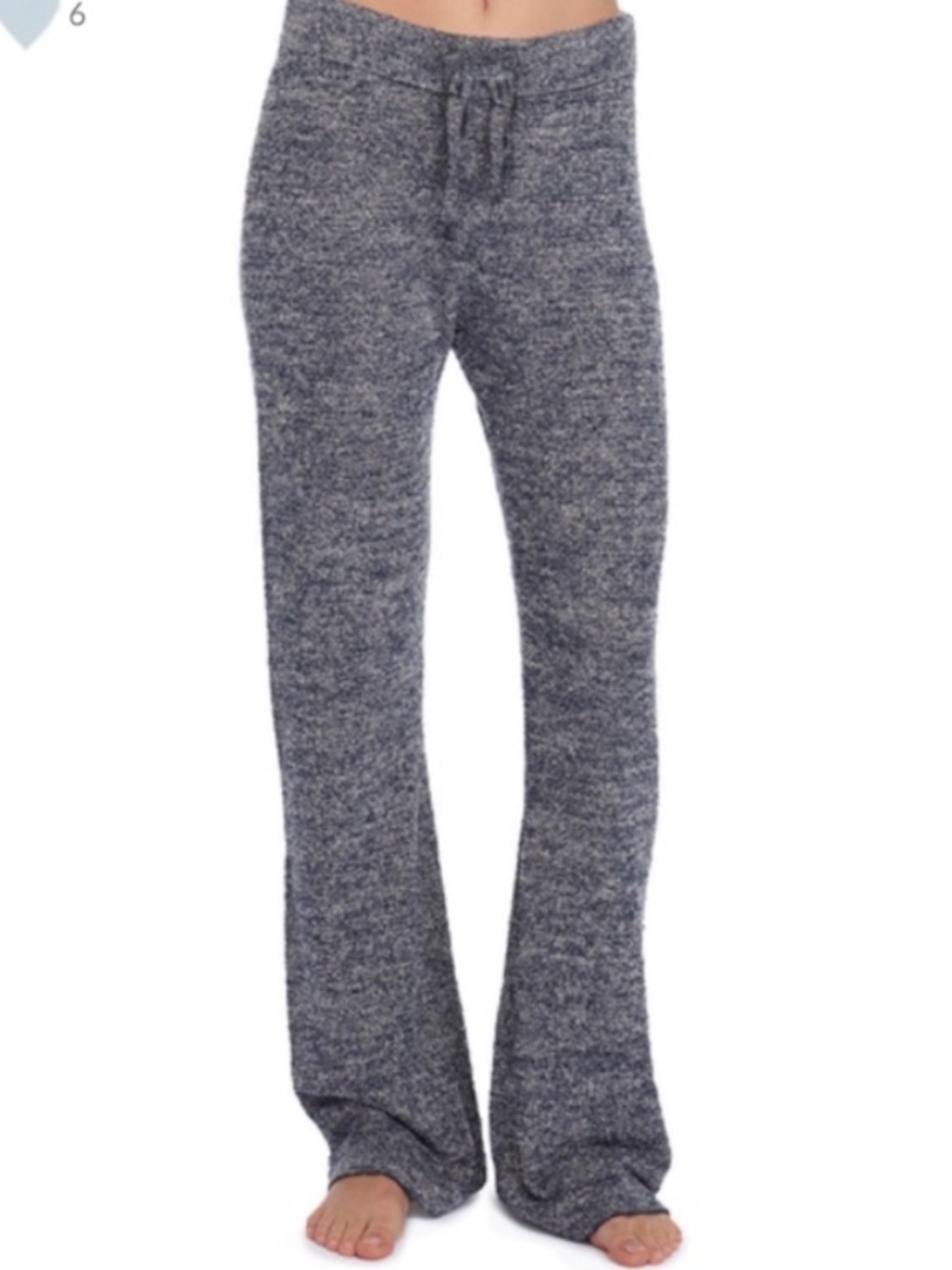Barefoot Dreams Marled Knit Lounge Pants size large